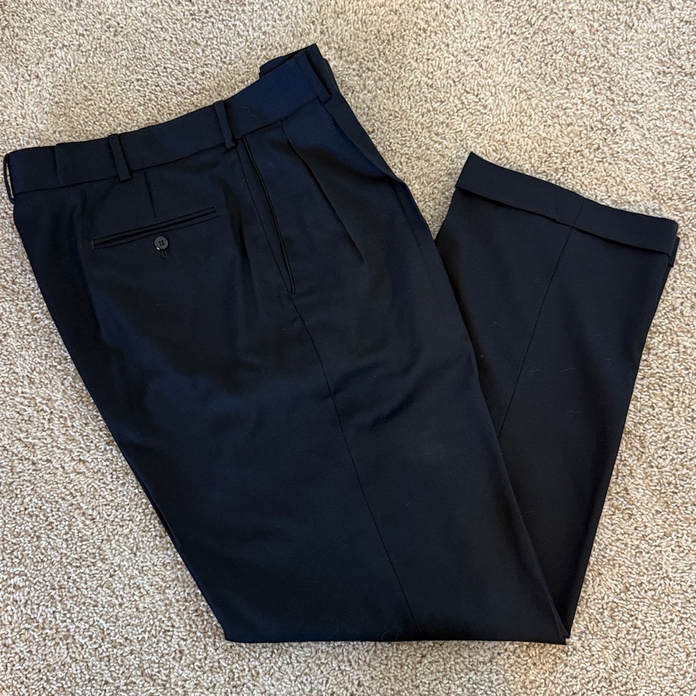 Men's Navy Blue Dress Pants